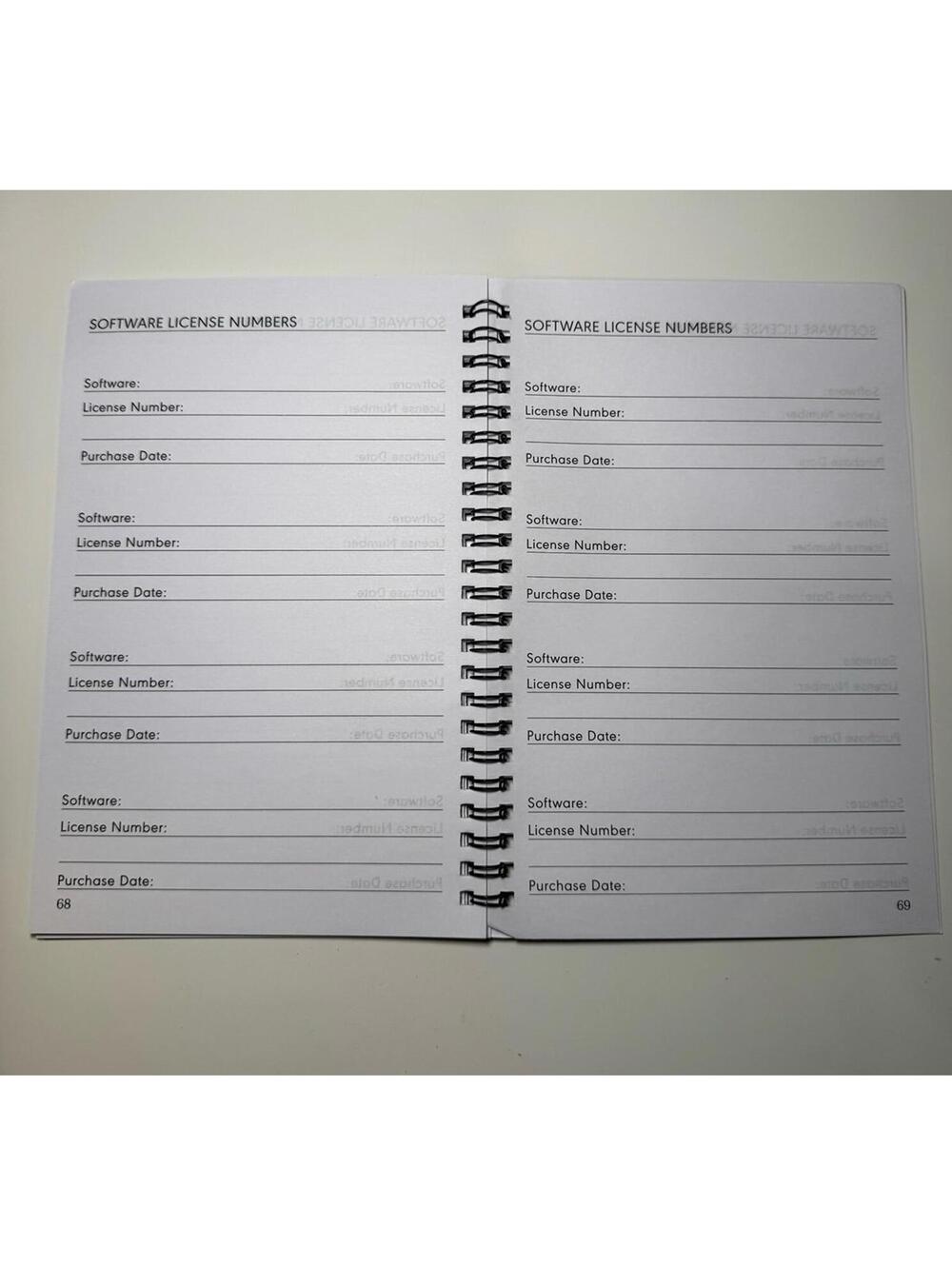 Password journal - Picture 3 of 6